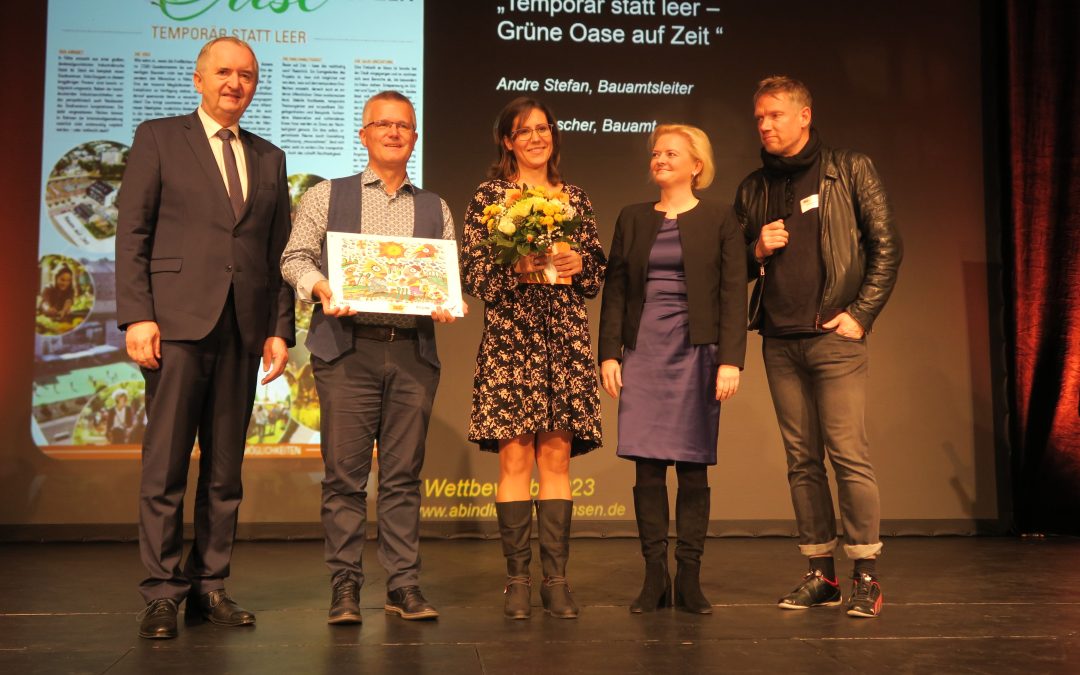 1. Platz für Flöha im Jubiläumsjahr von „Ab in die Mitte“