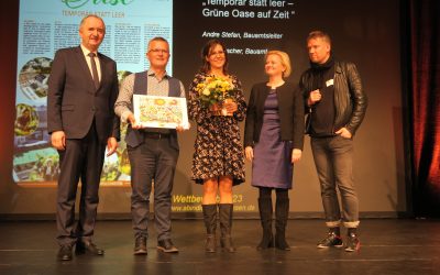 1. Platz für Flöha im Jubiläumsjahr von „Ab in die Mitte“