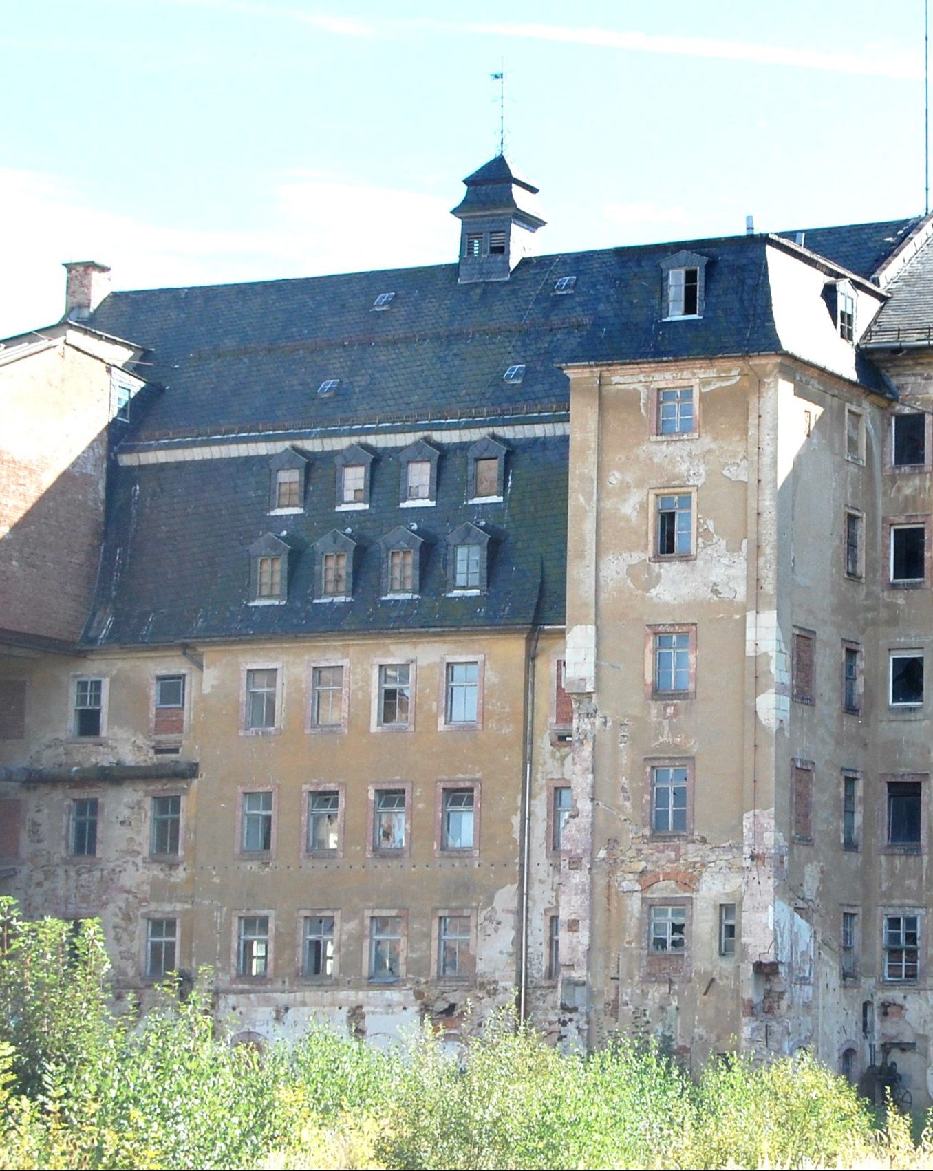 Das Gaubenhaus vor der Restaurierung