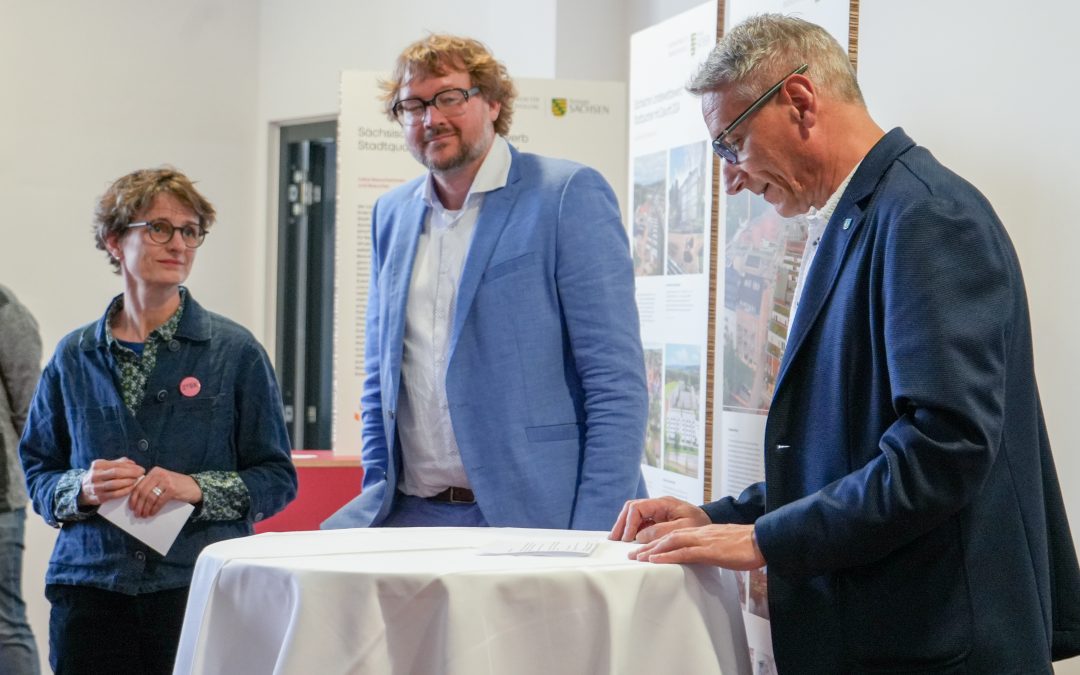 Ausstellung „Sächsischer Staatspreis Baukultur“ feierlich beendet