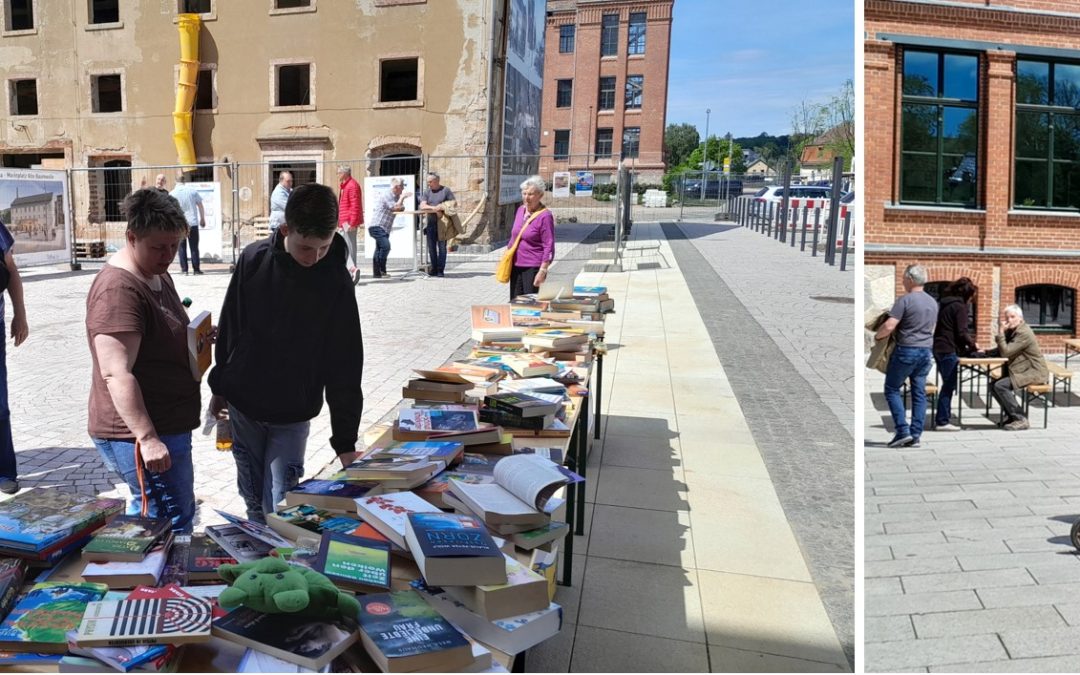 Tag der Städtebauförderung: Flöhaer trafen sich zum Baustellenplausch