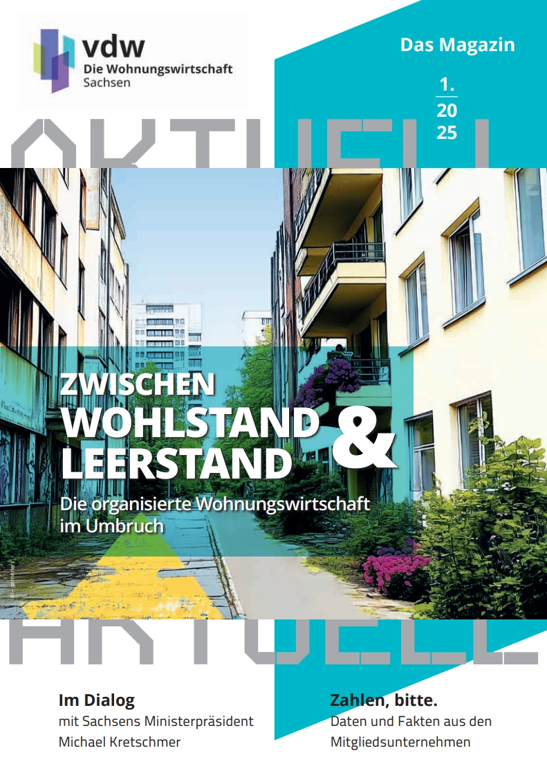 Cover des vdw AKTUELL 1.2025